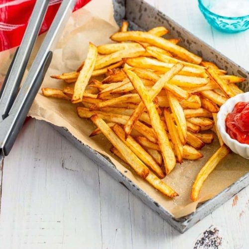 Air Fryer Copycat McDonald's French Fries - Fork To Spoon