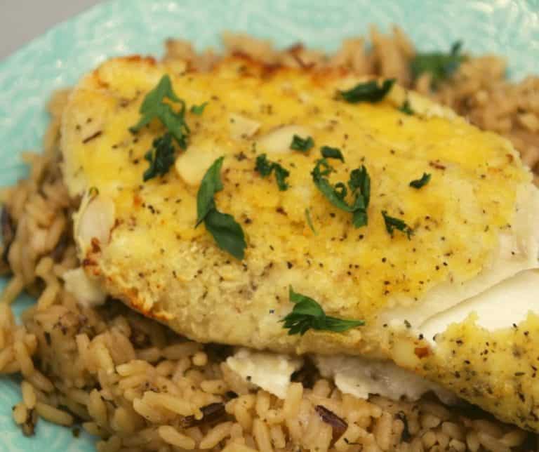 Air Fryer Almond Crusted Cod - Fork To Spoon