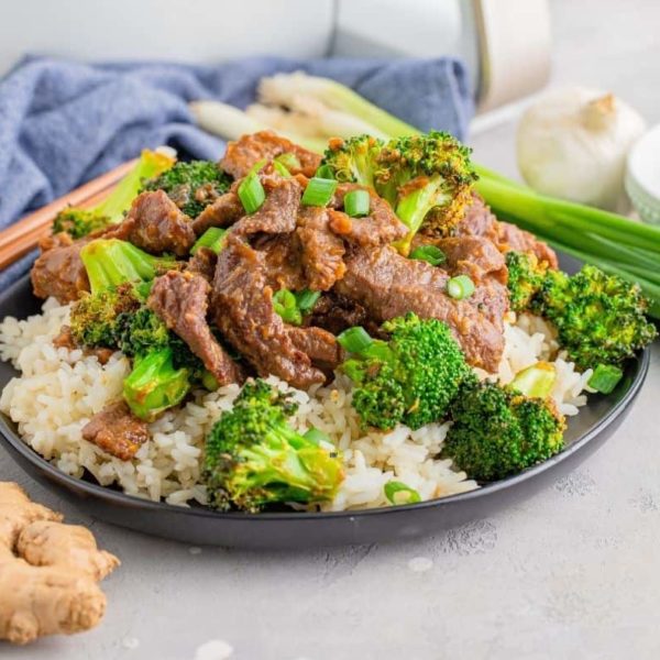 Air Fryer Beef and Broccoli - Fork To Spoon