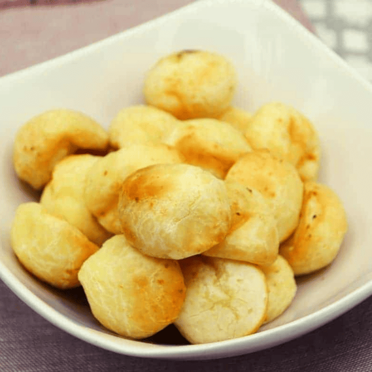 Air Fryer Brazi Bites are amazingly awesome! They are melty and absolutely delish, and best yet, you don't have to wait for the oven to preheat. In about 10 minutes, they are ready for your delight!