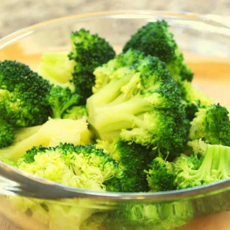 Cooking the broccoli in the microwave or air fryer.