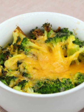 Air Fryer Broccoli and Cheese Sauce