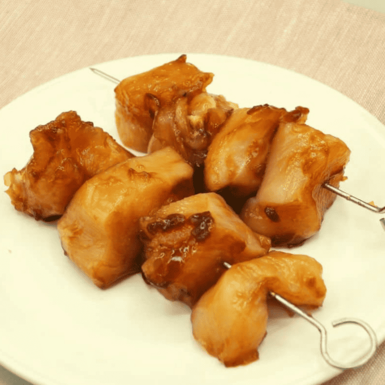 How to cook chicken yakitori in an air fryer