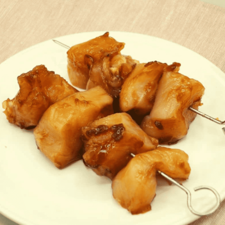 Yakotori Japanese Skewered Chicken Recipe by Air Fry with Me - Cookpad