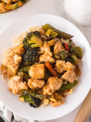 Air Fryer Teriyaki Chicken and Broccoli