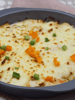 Air Fryer Chinese Buffet Crab Casserole Recipe