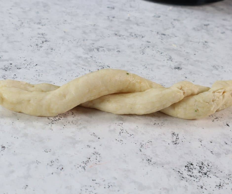 Air Fryer Copycat Domino's Bread Twists
