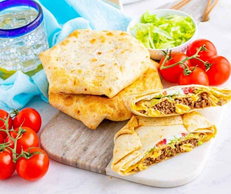 Air Fryer Quesadilla (Taco Bell Copycat)