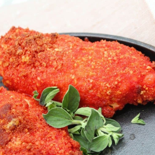 Air Fryer Flamin' Hot Chicken Tenders - Fork To Spoon