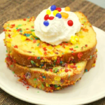 Air Fryer Fruity Pebbles Donuts