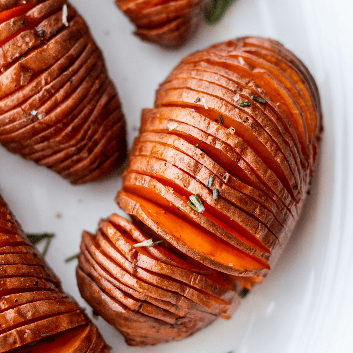 Hasselback Sweet Potato