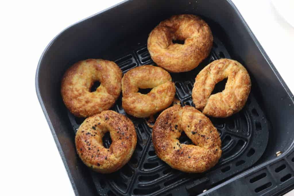 How To Cook Air Fryer KETO Bagels