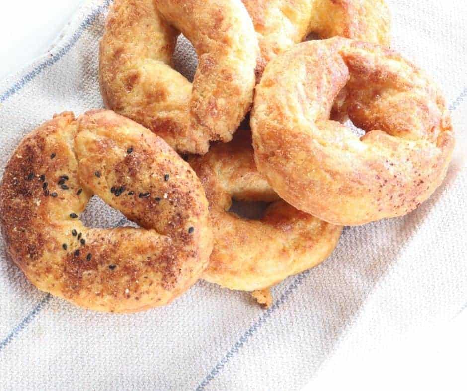 Air Fryer KETO Bagels