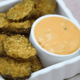Air Fryer Shake and Bake Fried Pickles