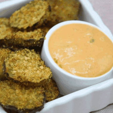 Air Fryer Shake and Bake Fried Pickles
