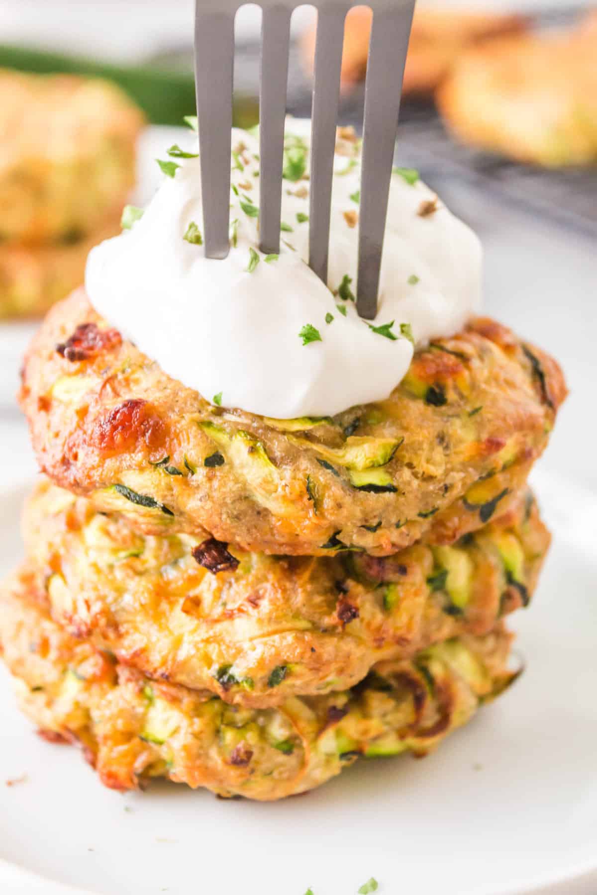 Air Fryer Zucchini Fritters