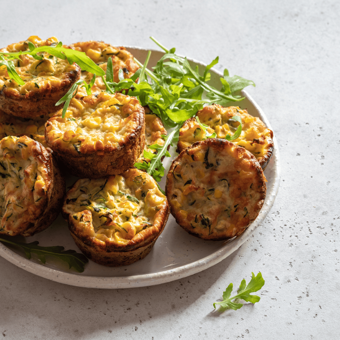 Air Fryer Zucchini Muffins