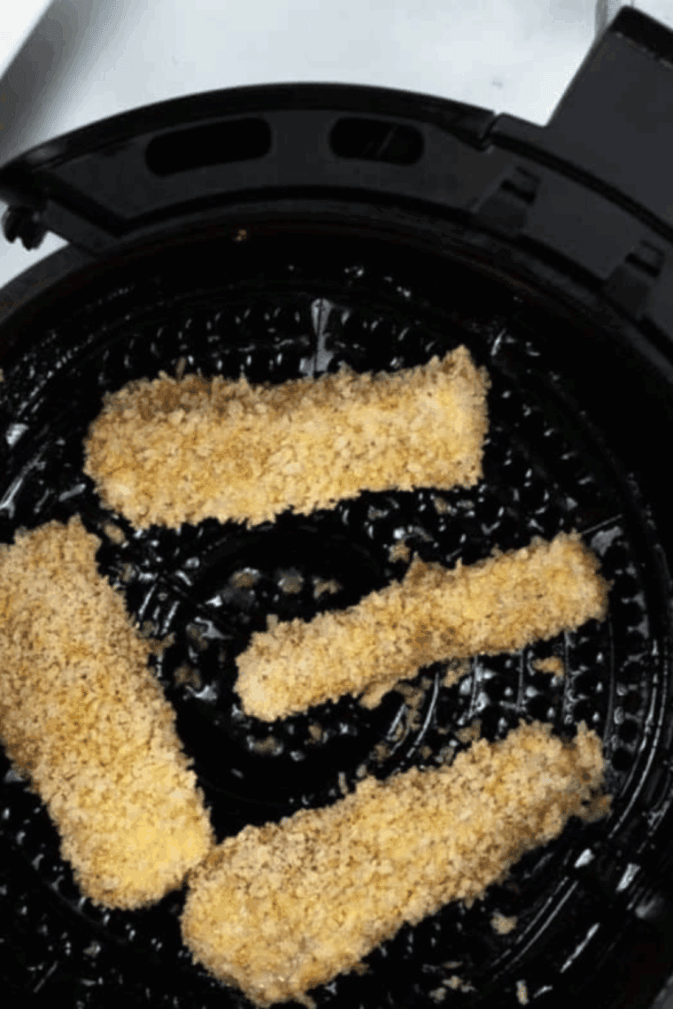 Place Captain D Fish Sticks  in the air fryer basket.