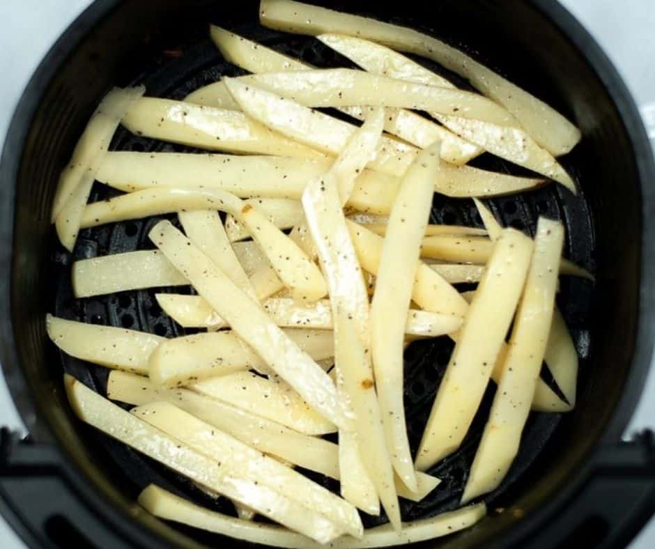 HOW TO MAKE AIR FRYER FRIES parmesan garlic