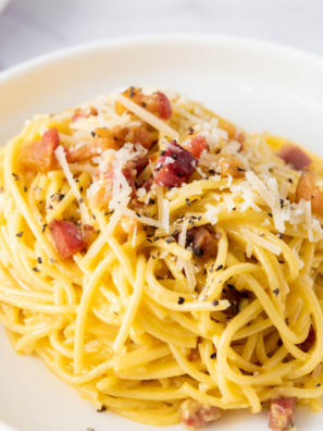 Slimming World friendly Spaghetti Carbonara