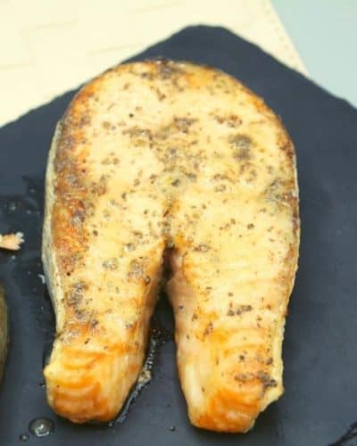 Air Fryer Salmon Steak
