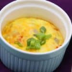 Air Fryer Veggie and Egg Bite Cups