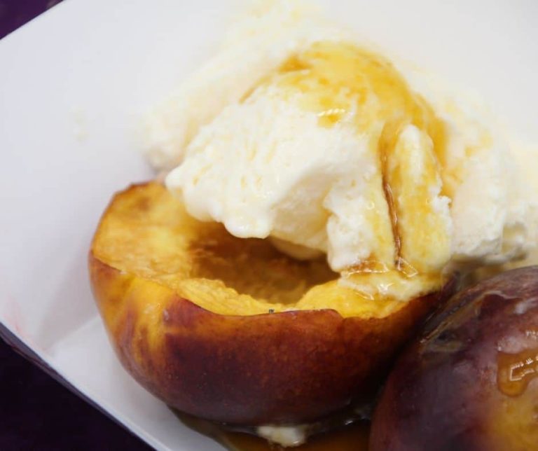 Air Fryer Grilled Nectarines Fork To Spoon