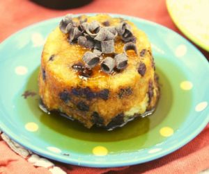 Air Fryer Chocolate Chip Pancake Muffins