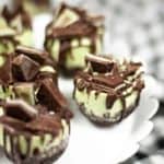 Instant Pot Andes Mint Cheesecake Bites