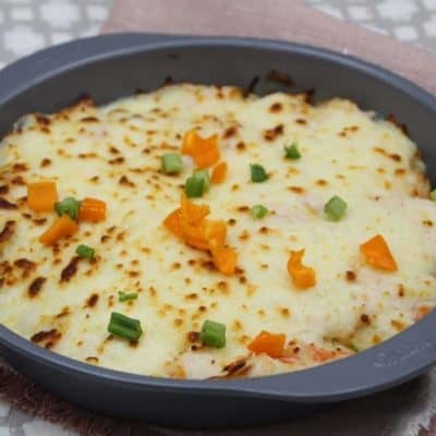 Air Fryer Crab Buffet Casserole