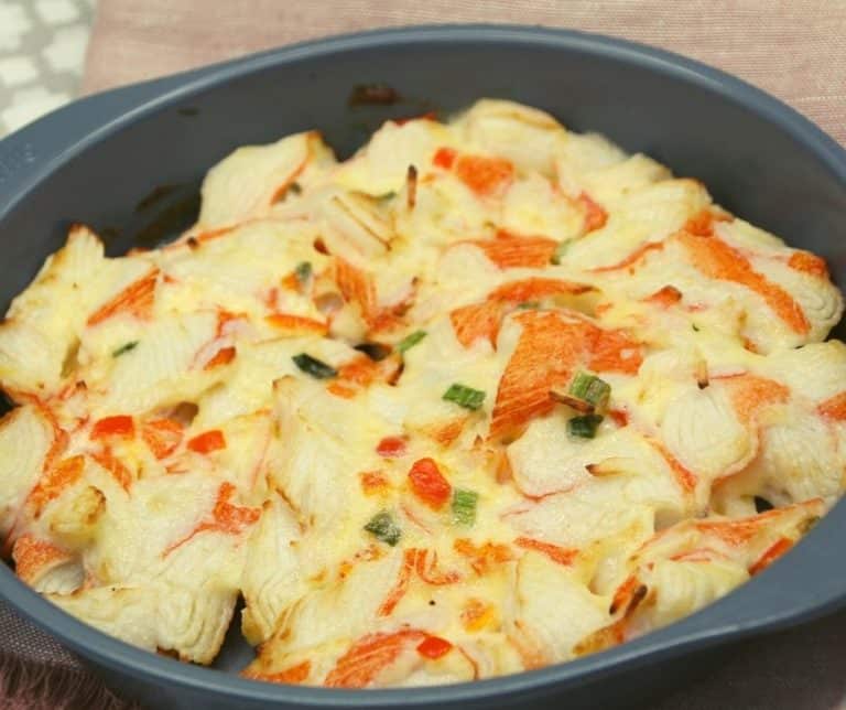 Air Fryer Chinese Buffet Crab Casserole Recipe - Fork To Spoon