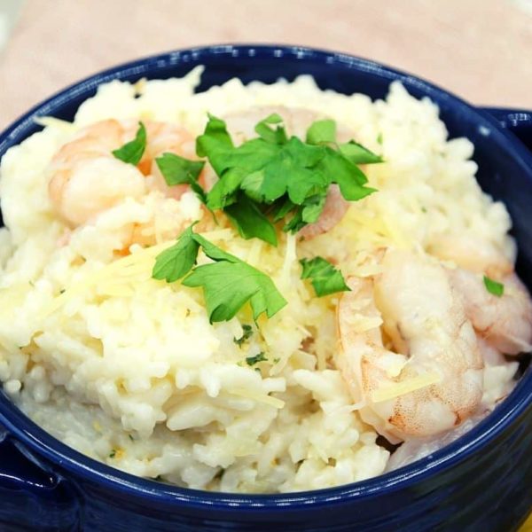Ninja Foodi Shrimp Risotto Fork To Spoon