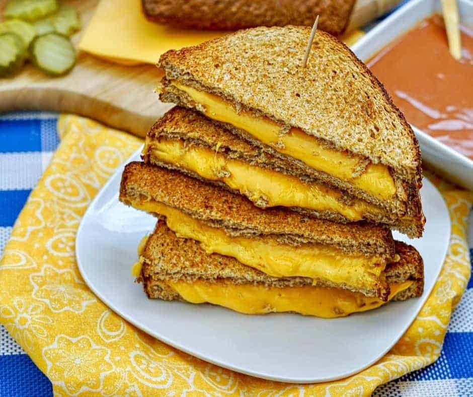 Air Fryer Weight Watcher Grilled Cheese Fork To Spoon
