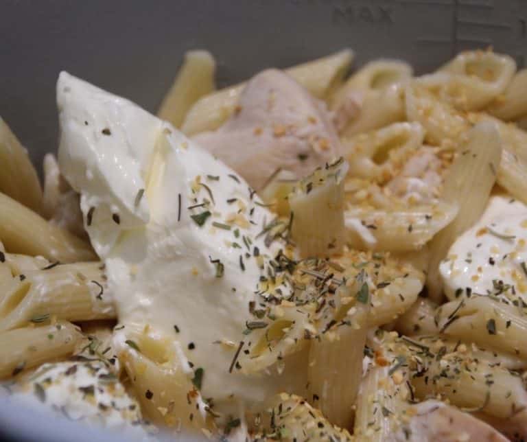 Ninja Foodi Chicken Alfredo Fork To Spoon