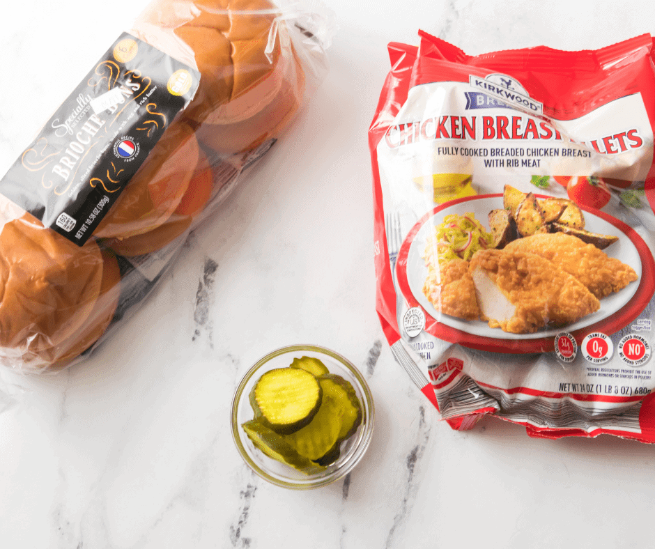 Ingredients Needed For Air Fryer Red Bag Chicken Sandwich