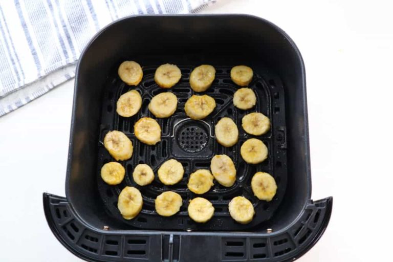 Air Fryer Banana Chips Fork To Spoon