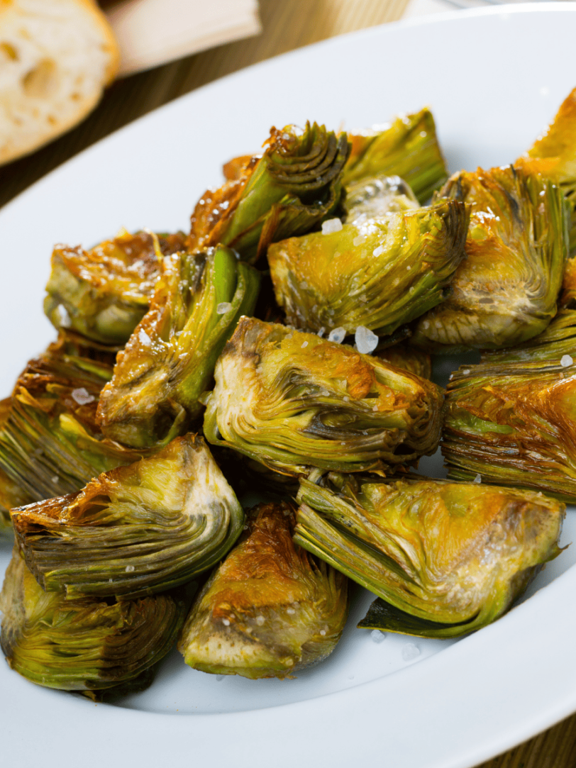 Air Fryer Canned Artichoke Hearts - Fork To Spoon