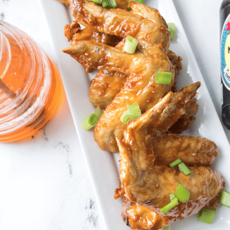 Air Fryer Honey Garlic Chicken Wings Recipe