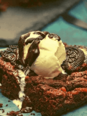 Air Fryer Oreo Brownies