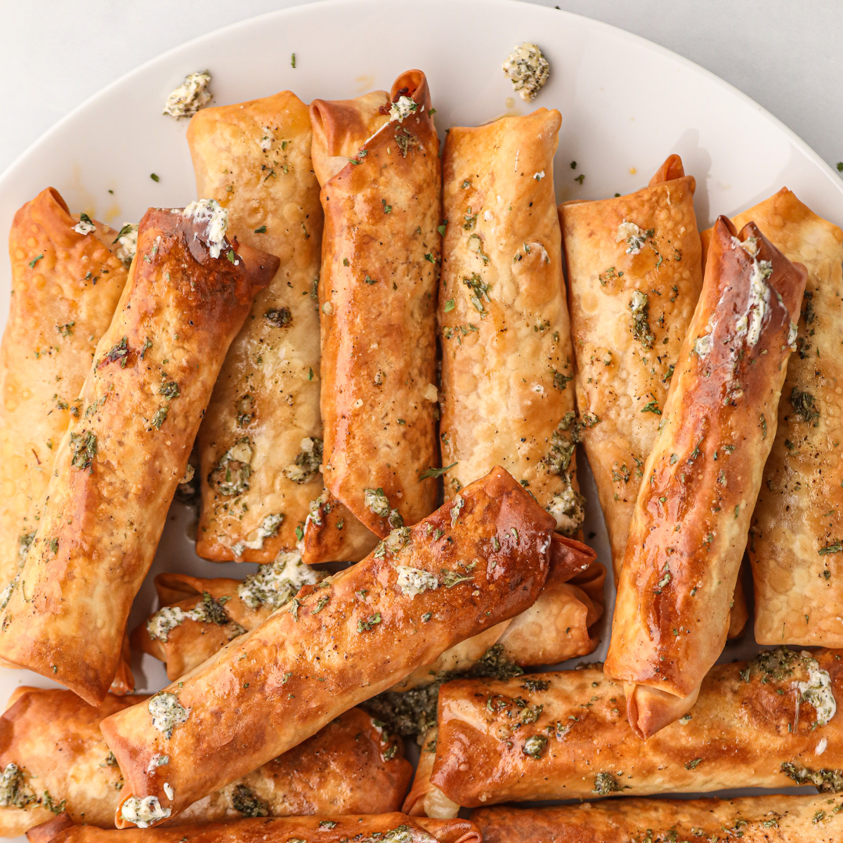 Air Fryer Pizza Egg Rolls