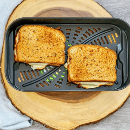 Air Fryer Pizza Grilled Cheese Fork To Spoon