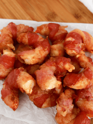 ready to serve bacon wrapped shrimp