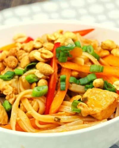 Ninja Foodi Chicken Pad Thai