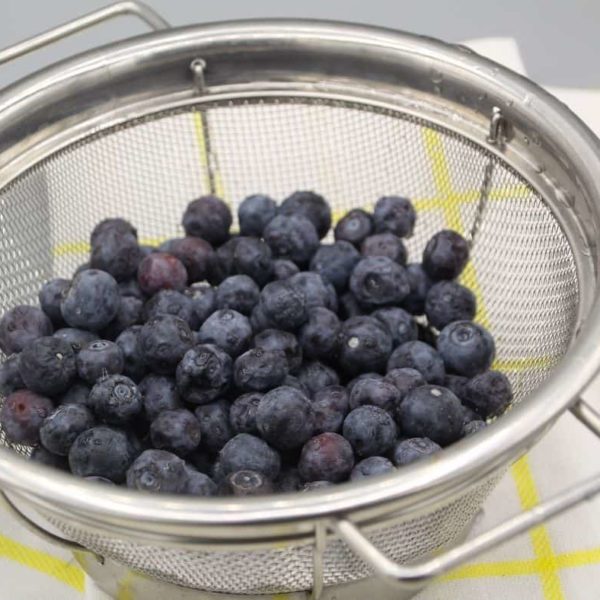 Air Fryer Dehydrated Blueberries Fork To Spoon