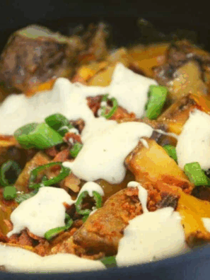 Loaded Ninja Foodi Potatoes