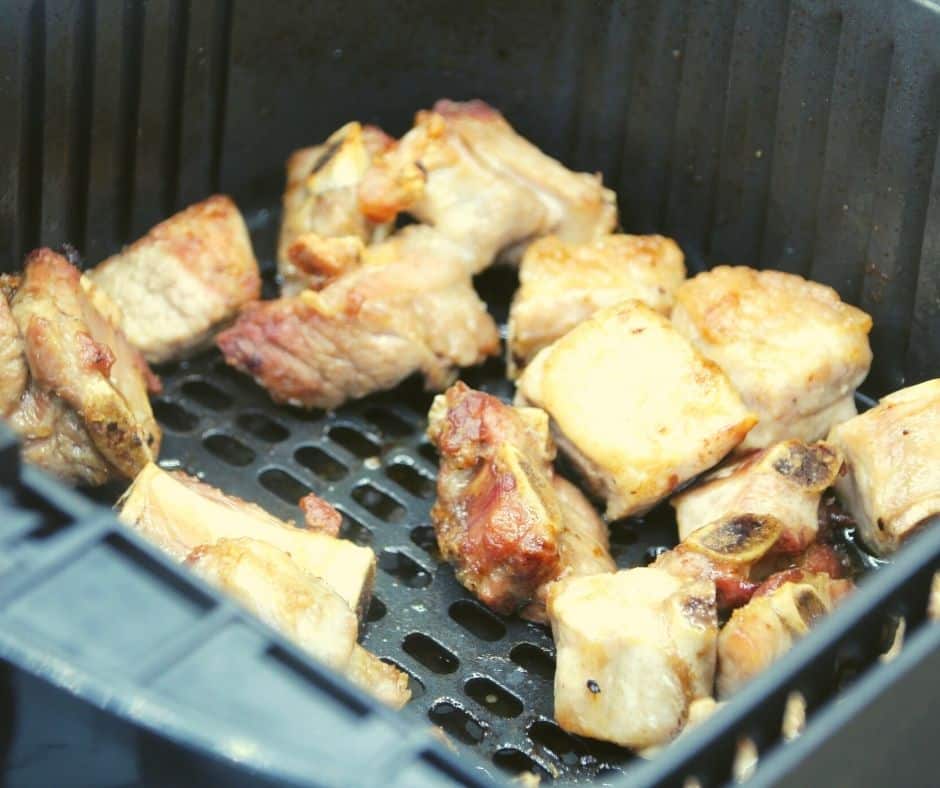 Air Fryer Pork Rib Tips
