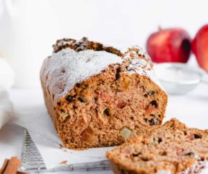 Air Fryer Apple Cranberry Bread