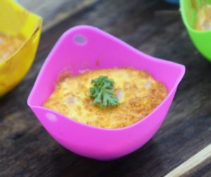 Air Fryer Ham and Cheese Bites