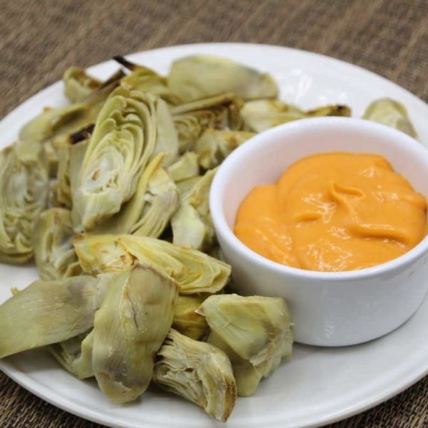 Air Fryer Frozen Artichokes Fork To Spoon