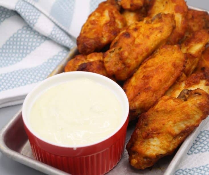 Frozen Chicken Wings in Air Fryer Recipe